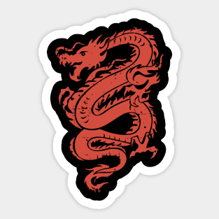 dragon alley Sticker